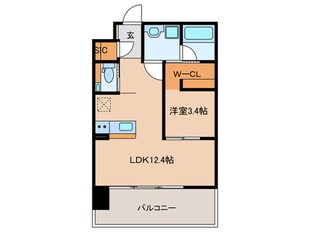 ベネチア天満橋の物件間取画像